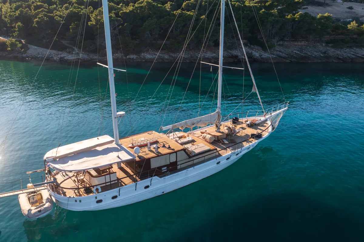 Exterior view of Summer Princess, a Gulet Gulet gulet at Split, Croatia