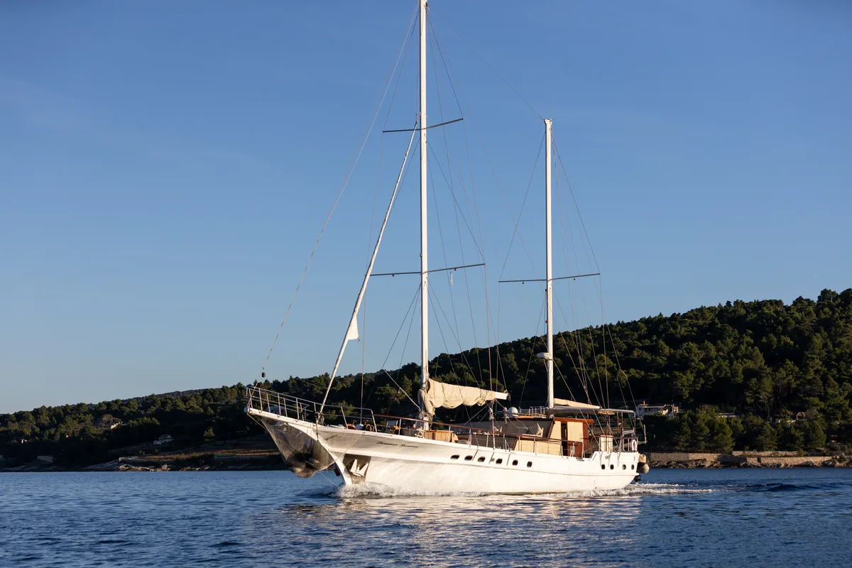 Exterior view of Summer Princess, a Gulet Gulet gulet at Split, Croatia