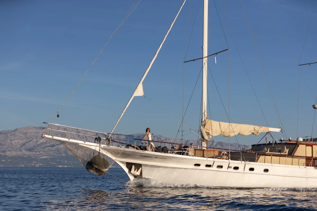 Exterior view of Summer Princess, a Gulet Gulet gulet at Split, Croatia