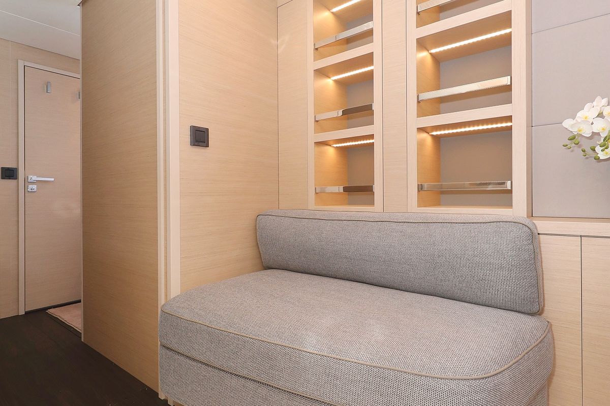 Cabin on NOMAD, a Lagoon 55 catamaran at Split, Croatia