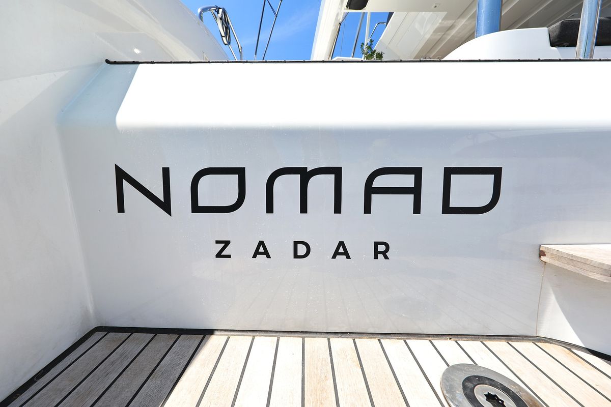 NOMAD, a Lagoon 55 catamaran at Split, Croatia