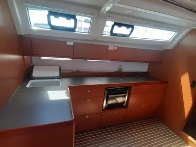 Galley of PENELOPE, a Bavaria Cruiser 46 sailboat at Općina Sukošan, Croatia