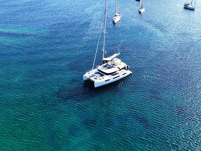 Head on Spring, a Lagoon 51 catamaran at Athens, Greece