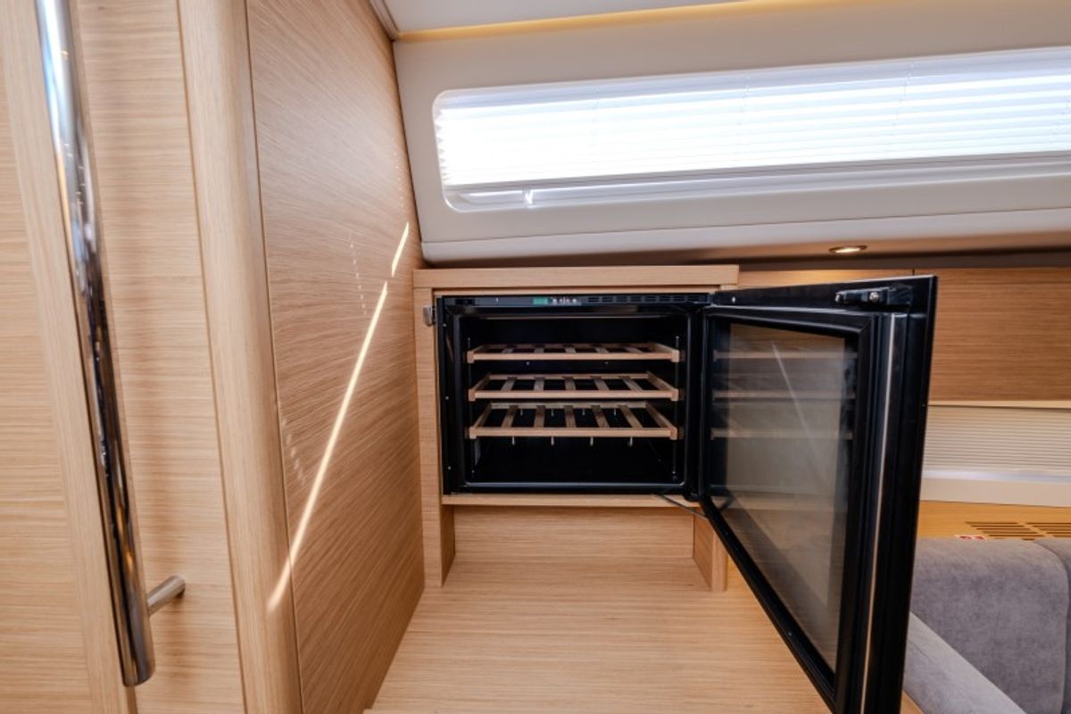 Galley of Morea, a Cantiere Del Pardo (Grand Soleil) Grand Soleil 52 LC sailboat at Grad Šibenik, Croatia