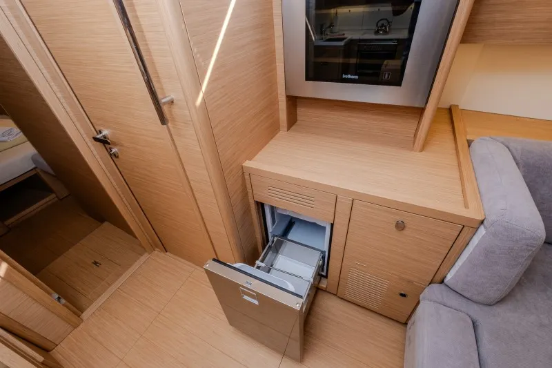 Galley of Morea, a Cantiere Del Pardo (Grand Soleil) Grand Soleil 52 LC sailboat at Grad Šibenik, Croatia