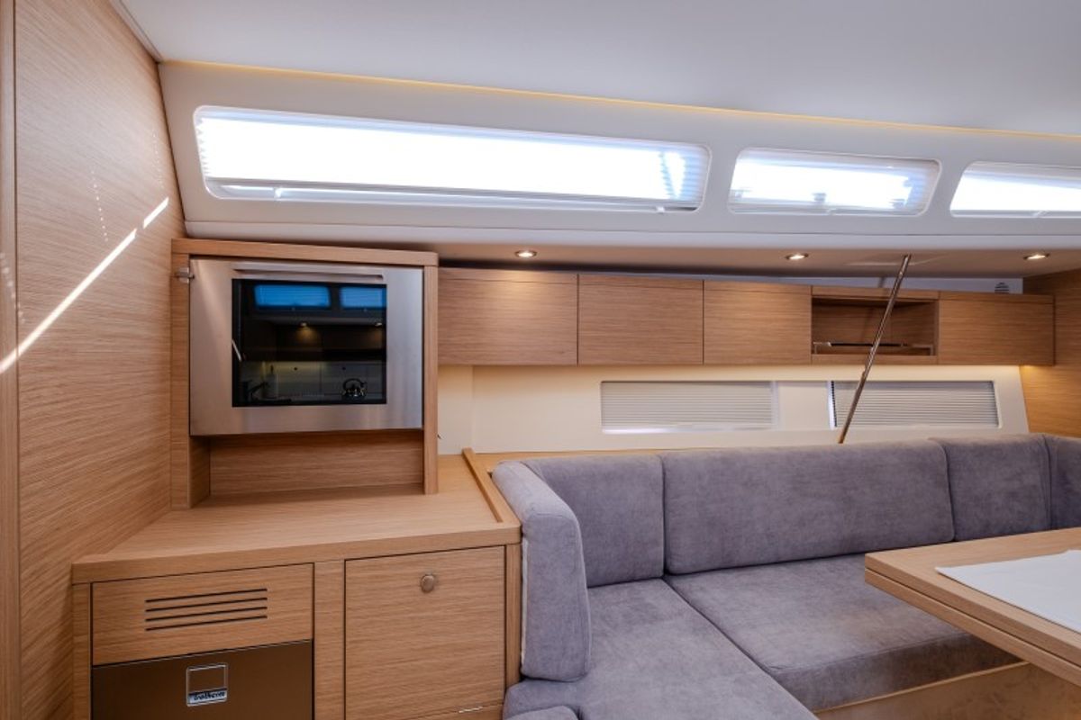 Salon of Morea, a Cantiere Del Pardo (Grand Soleil) Grand Soleil 52 LC sailboat at Grad Šibenik, Croatia