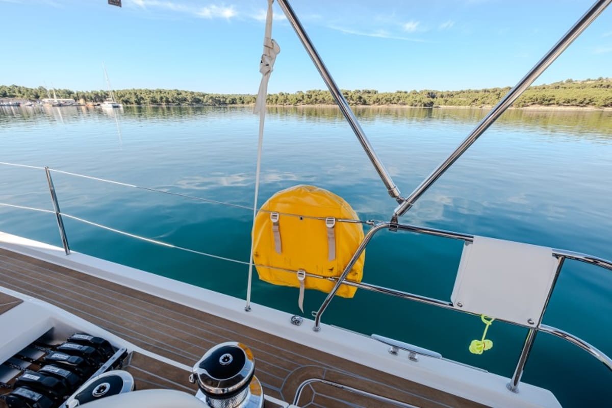Morea, a Cantiere Del Pardo (Grand Soleil) Grand Soleil 52 LC sailboat at Grad Šibenik, Croatia