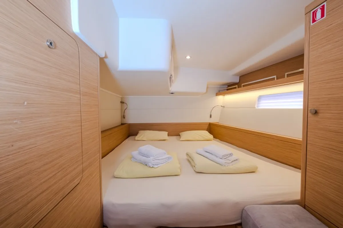 Cabin on Morea, a Cantiere Del Pardo (Grand Soleil) Grand Soleil 52 LC sailboat at Grad Šibenik, Croatia