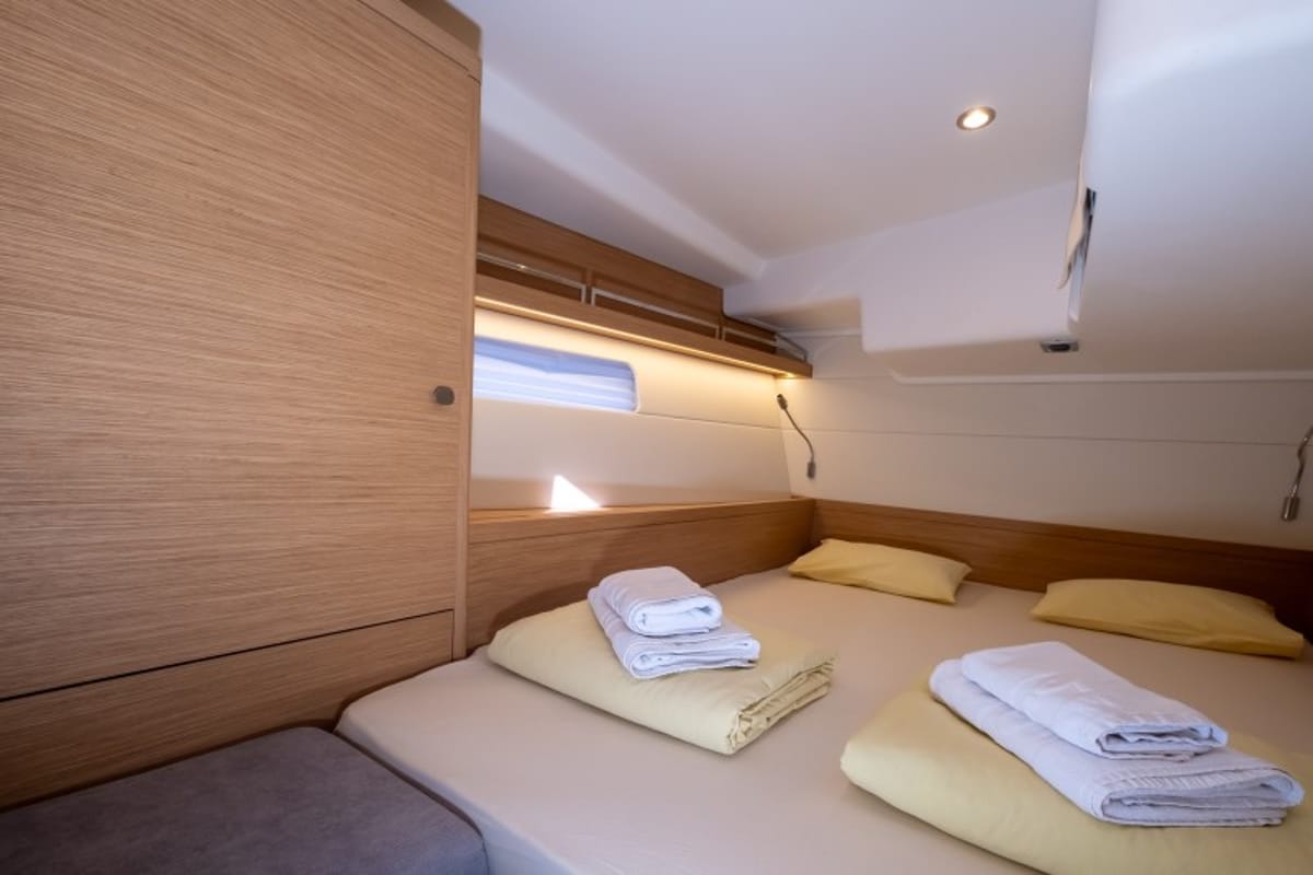 Cabin on Morea, a Cantiere Del Pardo (Grand Soleil) Grand Soleil 52 LC sailboat at Grad Šibenik, Croatia