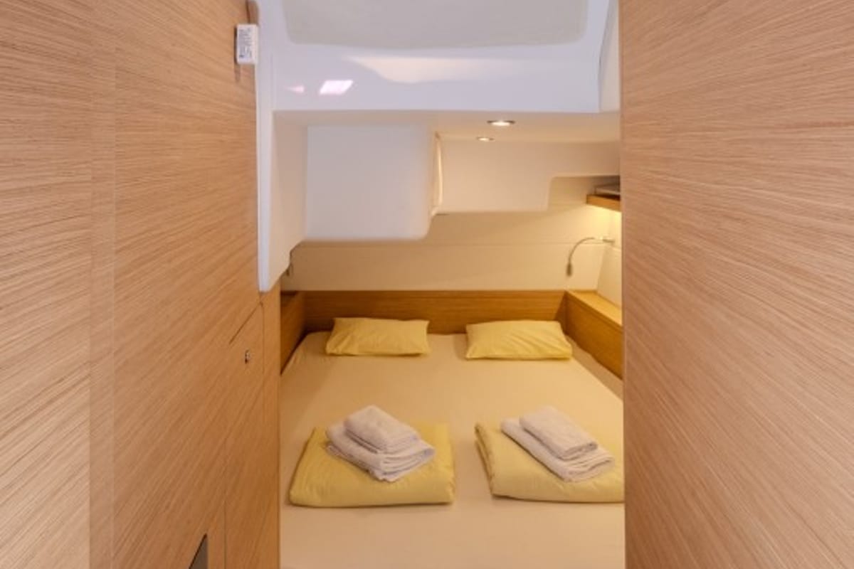 Cabin on Morea, a Cantiere Del Pardo (Grand Soleil) Grand Soleil 52 LC sailboat at Grad Šibenik, Croatia