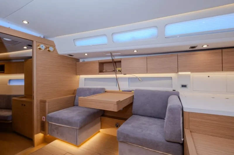 Salon of Morea, a Cantiere Del Pardo (Grand Soleil) Grand Soleil 52 LC sailboat at Grad Šibenik, Croatia