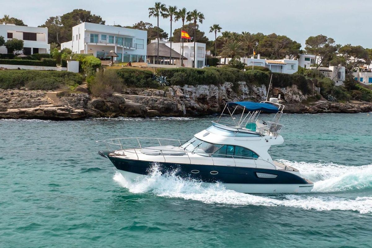 Exterior view of Helen Rose, a Beneteau Antares 12 Fly yacht at Općina Medulin, Croatia