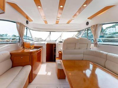Salon of Helen Rose, a Beneteau Antares 12 Fly yacht at Općina Medulin, Croatia
