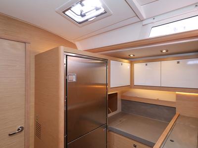 Galley of Dancer, a Dufour 530 sailboat at Općina Sukošan, Croatia