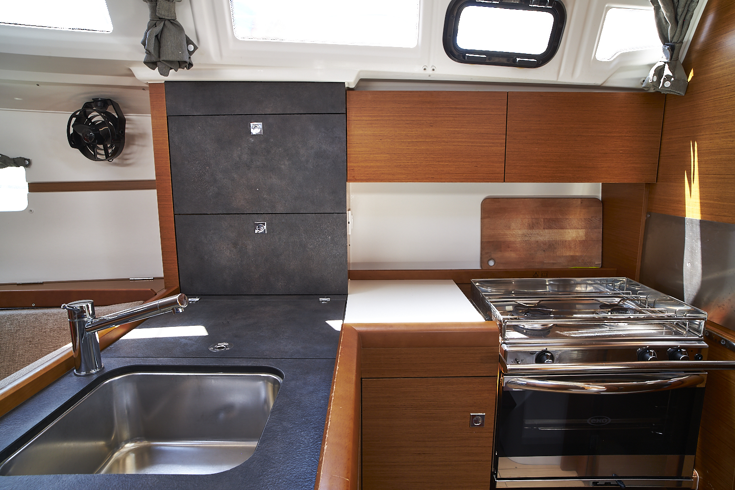 Grape, a Jeanneau Sun Odyssey 349 sailboat at Grad Biograd na Moru, Croatia