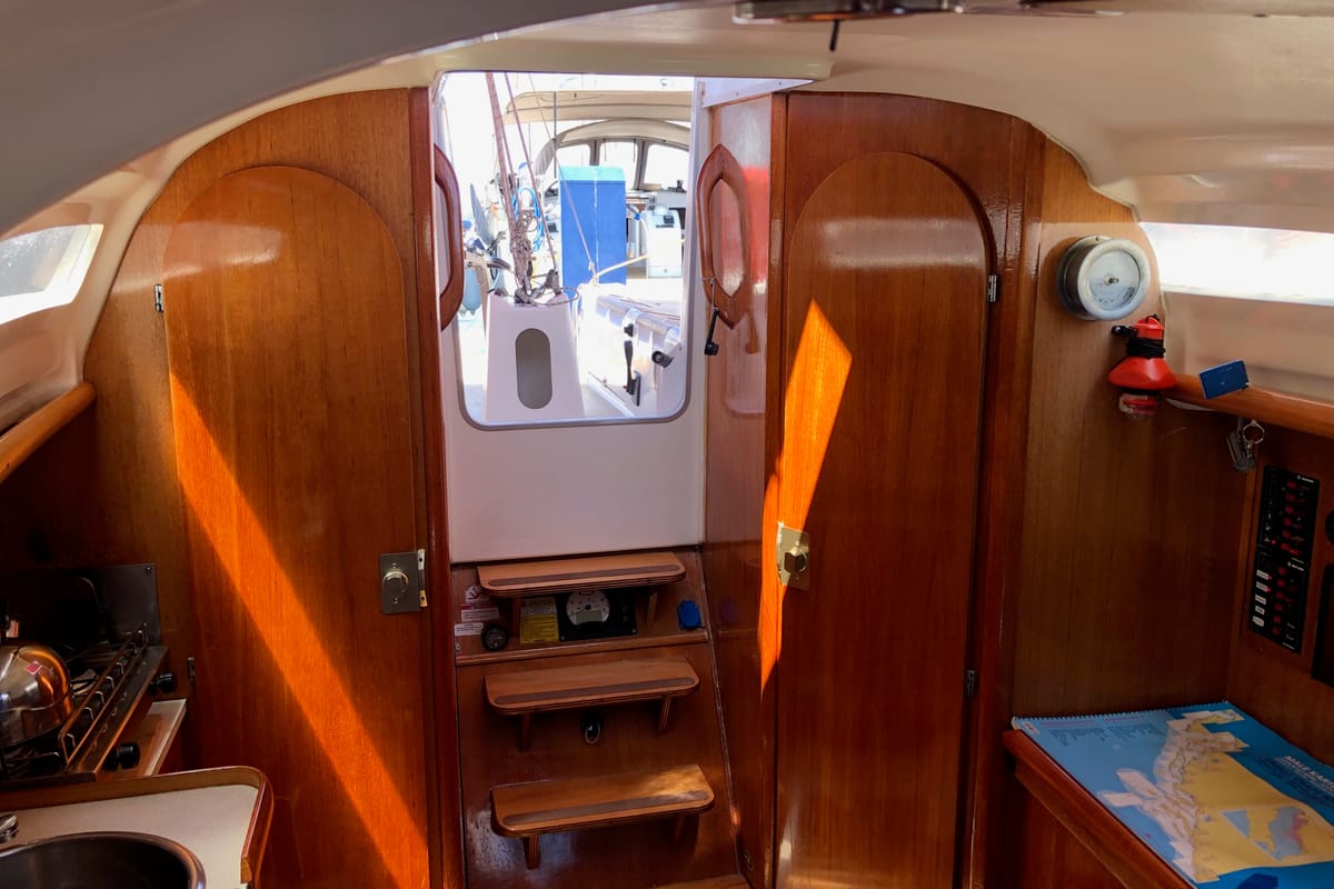 Cicoco, a Jeanneau Sun Fast 26 sailboat at Grad Biograd na Moru, Croatia