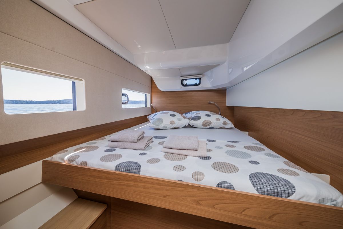 Cabin on Susanne, a Bali Catsmart catamaran at Općina Sukošan, Croatia