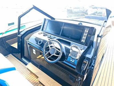 Cockpit of Alexia, a Fiart Seawalker 43 yacht at Općina Sukošan, Croatia