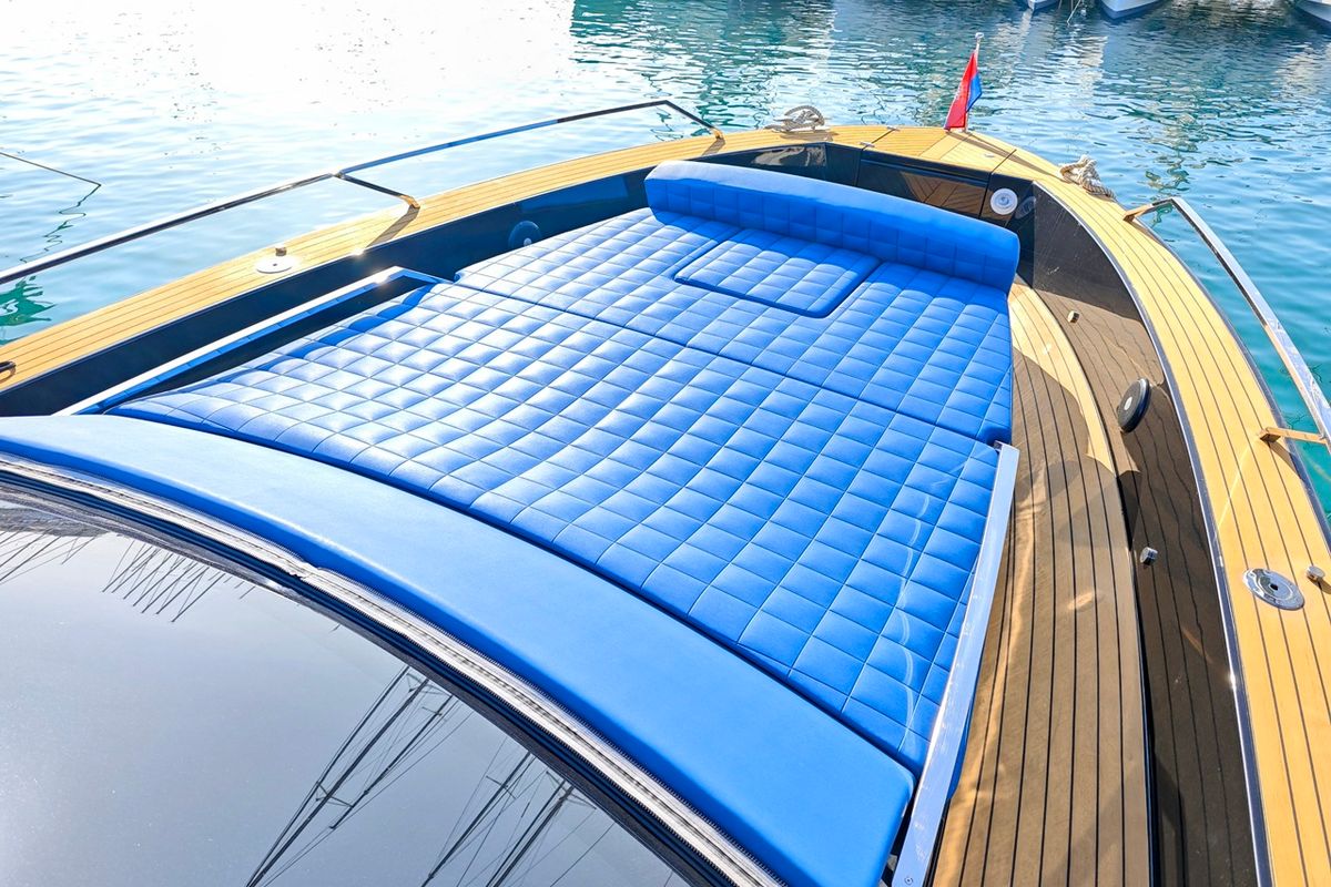 Deck of Alexia, a Fiart Seawalker 43 yacht at Općina Sukošan, Croatia