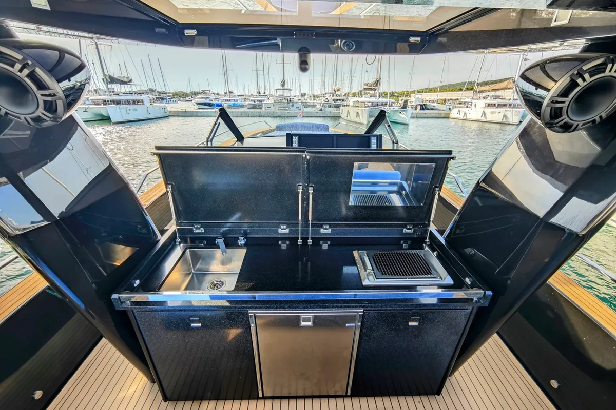 Alexia, a Fiart Seawalker 43 yacht at Općina Sukošan, Croatia