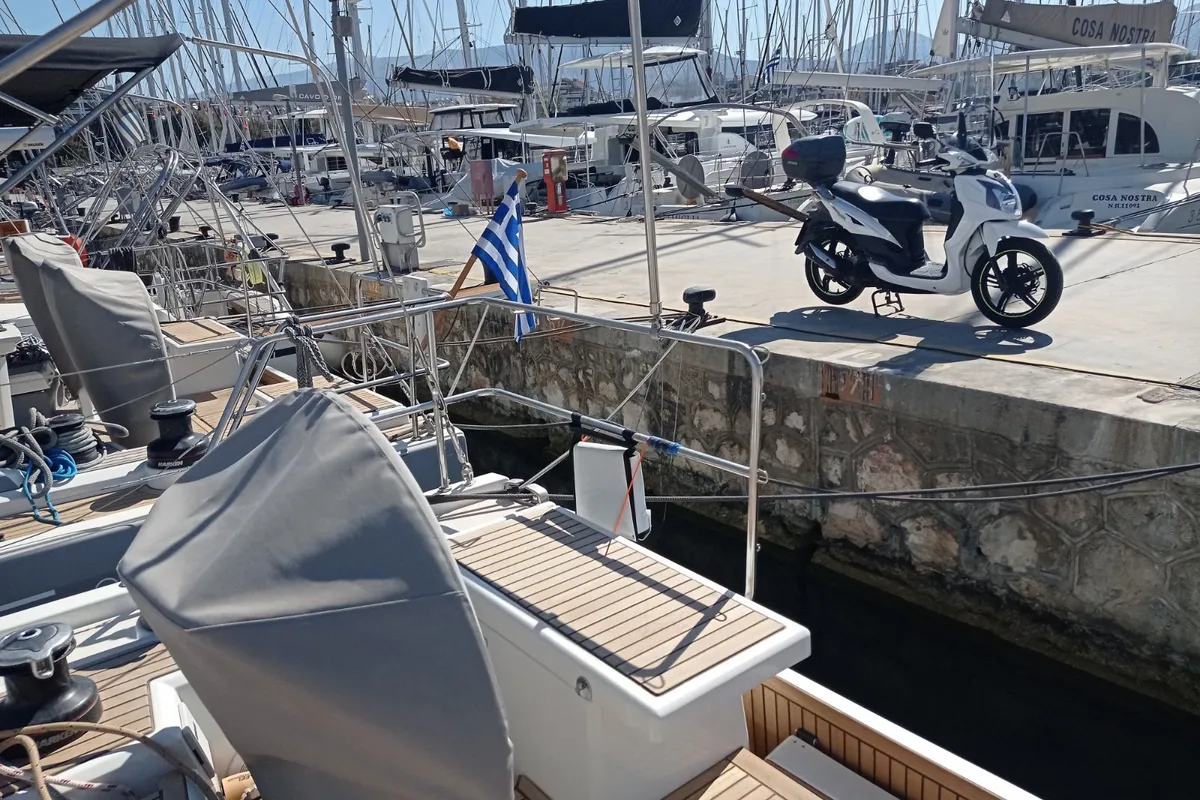 Annezia Star, a Beneteau Oceanis 51.1 sailboat at Athens, Greece