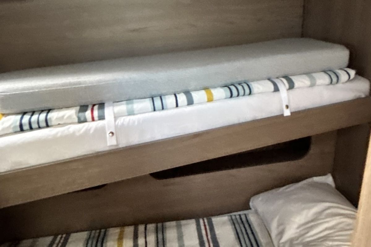 Cabin on B-52, a Beneteau Oceanis 52 sailboat at Split, Croatia