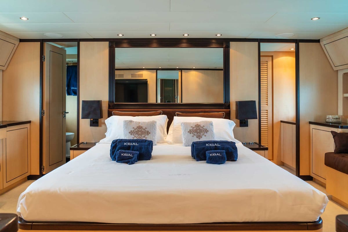 Cabin on Premium +, a Gulet Arno Leopard 27 yacht at Olbia, Italy