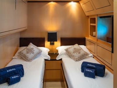 Cabin on Premium +, a Gulet Arno Leopard 27 yacht at Olbia, Italy