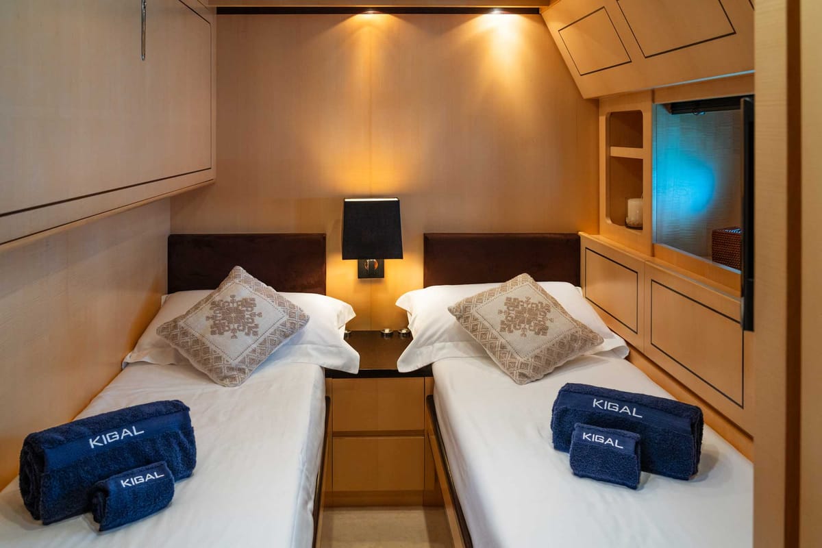 Cabin on Premium +, a Gulet Arno Leopard 27 yacht at Olbia, Italy