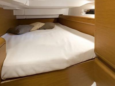 Cabin on ETERNITY, a Jeanneau Sun Odyssey 409 sailboat at Municipal Unit of Lefkada, Greece