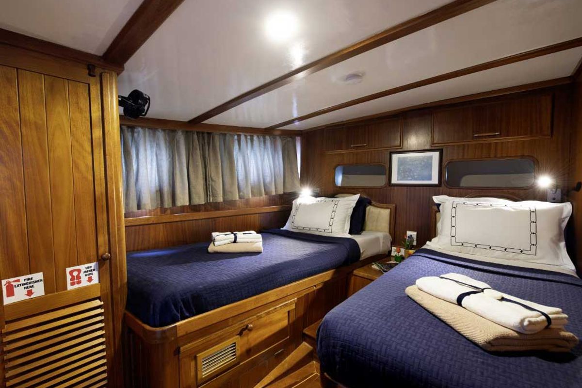 Cabin on Grande Lale, a Gulet Gulet gulet at Bodrum, Turkey