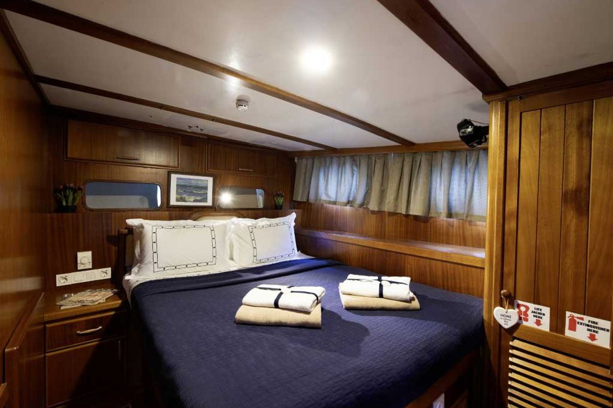Cabin on Grande Lale, a Gulet Gulet gulet at Bodrum, Turkey