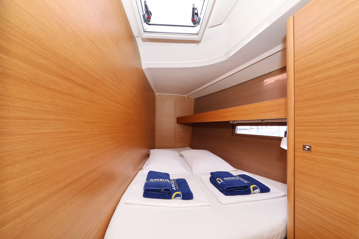 Cabin on 4 You, a Dufour 460 GL sailboat at Grad Vodice, Croatia