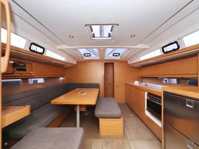 Salon of 4 You, a Dufour 460 GL sailboat at Grad Vodice, Croatia