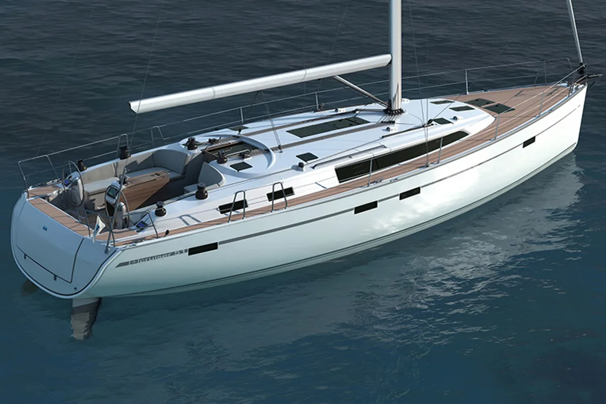 AF-BC46, a Bavaria Cruiser 46 sailboat at Municipal Unit of Rhodes, Greece