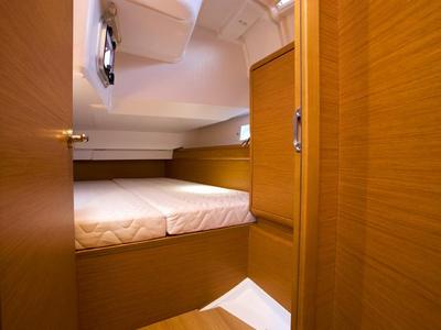 Cabin on Beaujolais, a Jeanneau Sun Odyssey 449 sailboat at Seget Donji, Croatia