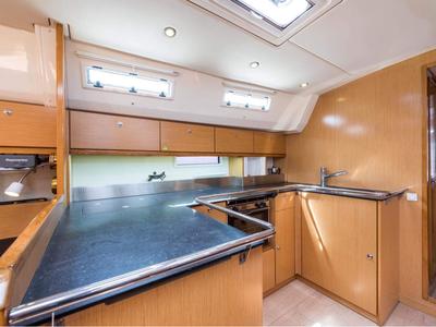 Galley of Altair, a Bavaria Cruiser 50 sailboat at Sami Municipal Unit, Greece