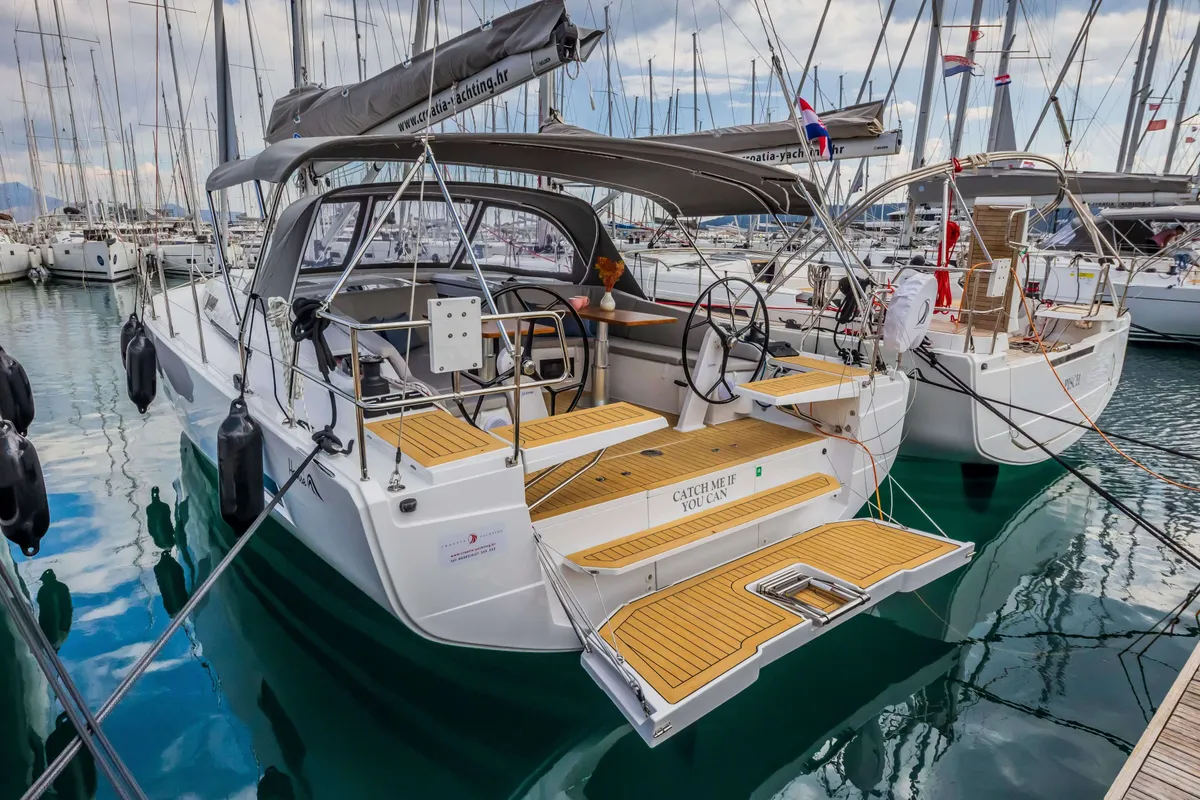 Catch Me If You Can, a Hanse Yachts Hanse 410 sailboat at Grad Šibenik, Croatia