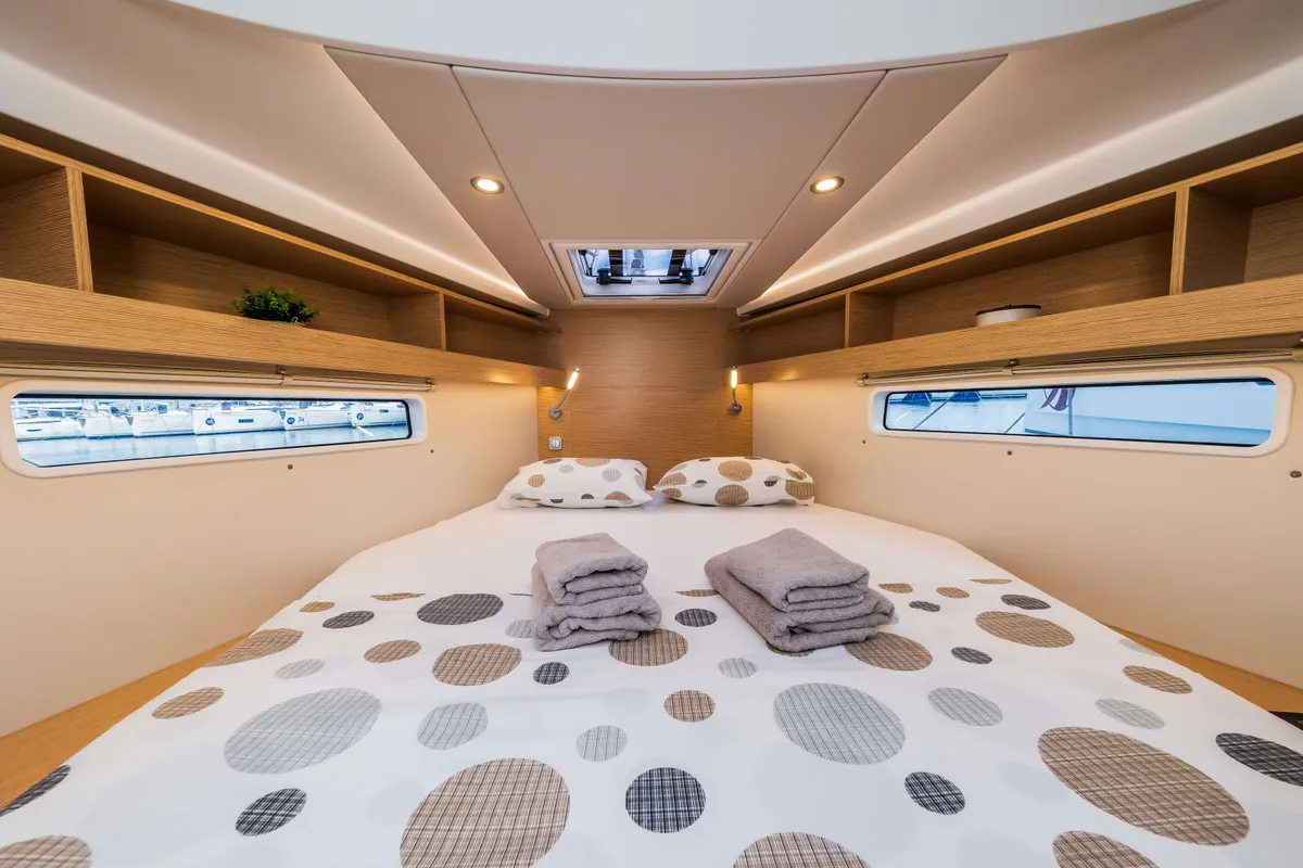 Catch Me If You Can, a Hanse Yachts Hanse 410 sailboat at Grad Šibenik, Croatia