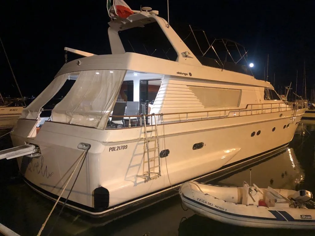 Exterior view of Ziveli, a Alalunga 78 yacht at Termoli, Italy