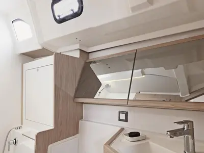 Head on Moorings 46.3 Club, a Beneteau Oceanis 46.1 sailboat at Marigot, France