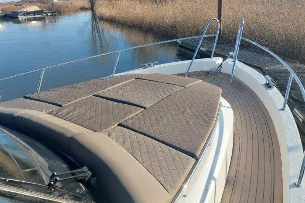 Deck of Hvar, a Maxima Boats Maxima 37 yacht at Seget Donji, Croatia