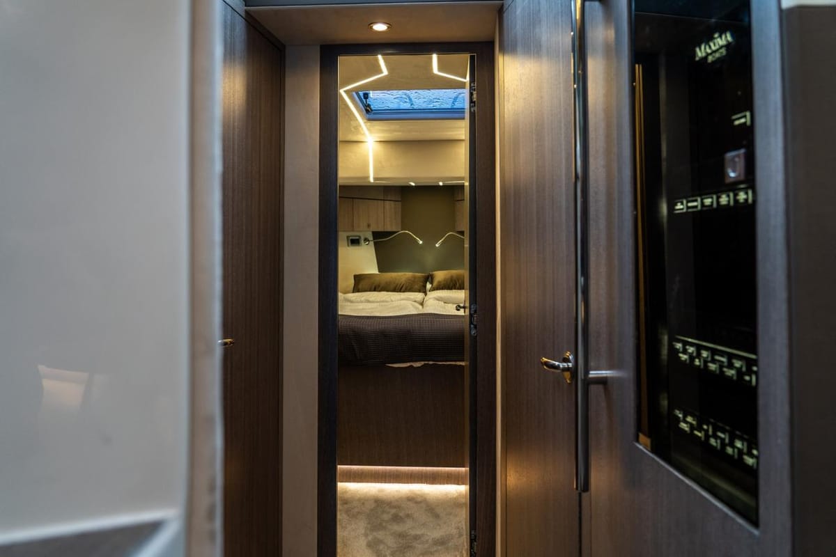 Cabin on Hvar, a Maxima Boats Maxima 37 yacht at Seget Donji, Croatia