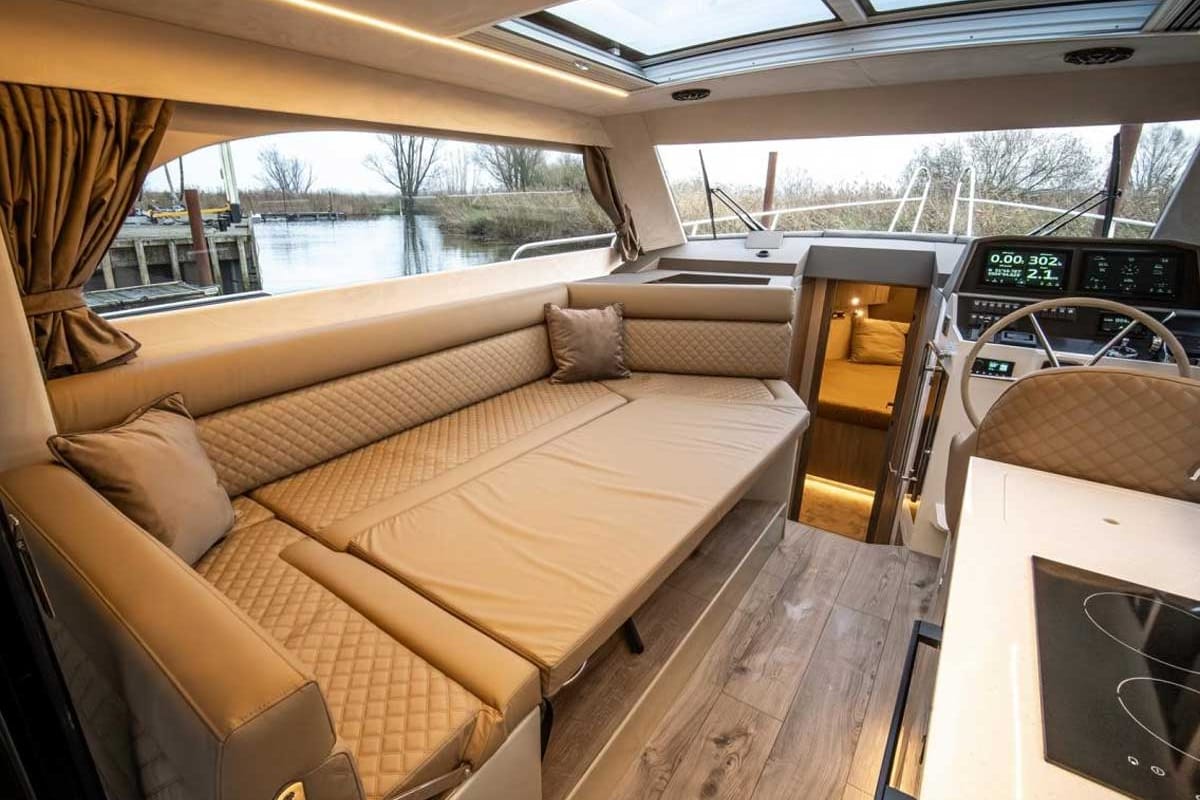 Salon of Hvar, a Maxima Boats Maxima 37 yacht at Seget Donji, Croatia