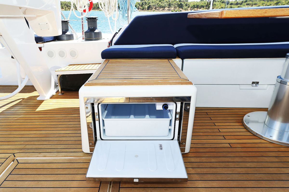 Ocean Phoenix, a Hanse Yachts Hanse 510 sailboat at Grad Šibenik, Croatia