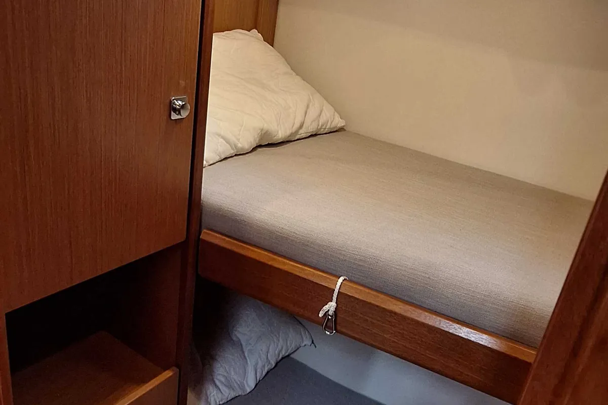 Cabin on Lady Flora 3, a Bavaria C50 sailboat at Municipal Unit of Lefkada, Greece