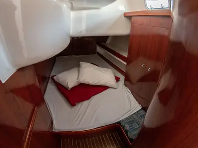 Cabin on Apollon, a Ocean Star 51.2 sailboat at Volos Municipality, Greece