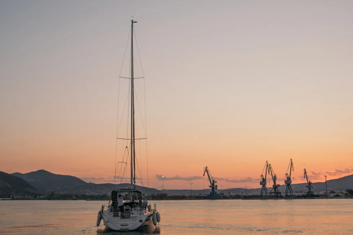 Exterior view of Apollon, a Ocean Star 51.2 sailboat at Volos Municipality, Greece