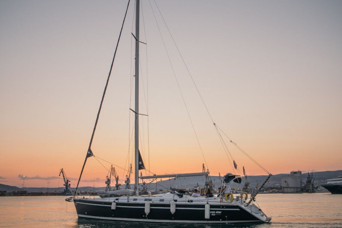 Exterior view of Apollon, a Ocean Star 51.2 sailboat at Volos Municipality, Greece