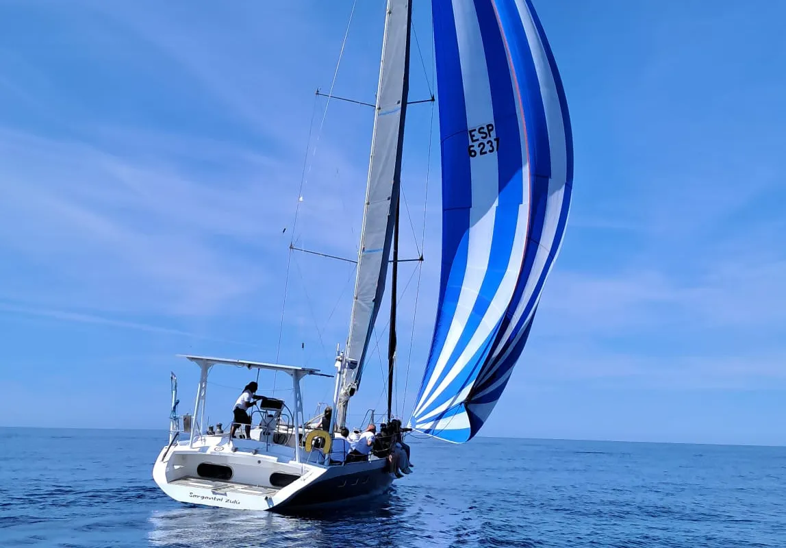 Sargantal Zulu, a Alubat Yachts Cigale 16 sailboat at Port d'Andratx, Spain